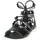 Chaussures Fille Sandales et Nu-pieds Cesare Paciotti 41104 Noir