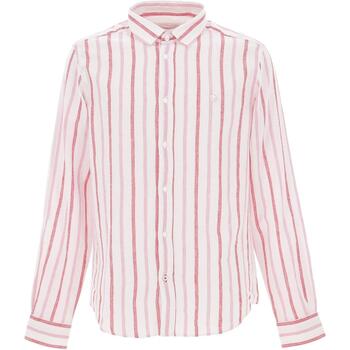Vêtements Homme Chemises manches longues Benson&cherry Signature chemise ml Rose