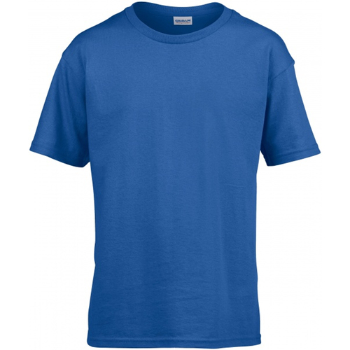 Vêtements Homme T-shirts manches longues Gildan Softstyle Bleu
