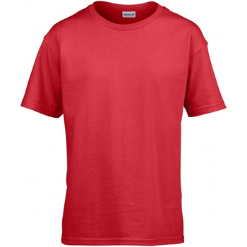 Vêtements Homme T-shirts manches longues Gildan Softstyle Rouge