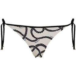Vêtements Femme Maillots / Shorts de bain Tommy Hilfiger Bas de bikini  Ref 60411 0F7 Multicolore Blanc