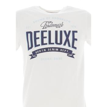 Vêtements Homme T-shirts manches courtes Deeluxe Sound Blanc