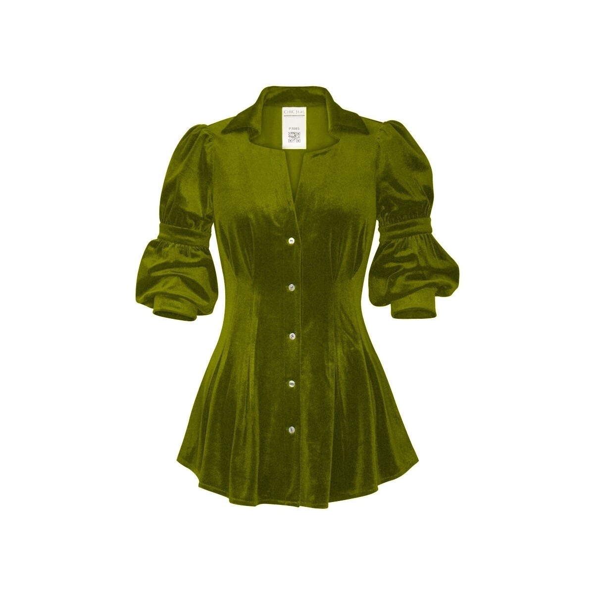 Vêtements Femme Chemises / Chemisiers Chic Star 89335 Vert