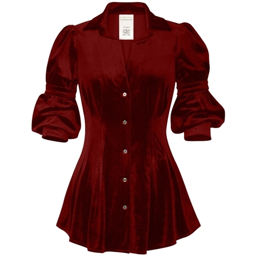Vêtements Femme Chemises / Chemisiers Chic Star 89344 Rouge