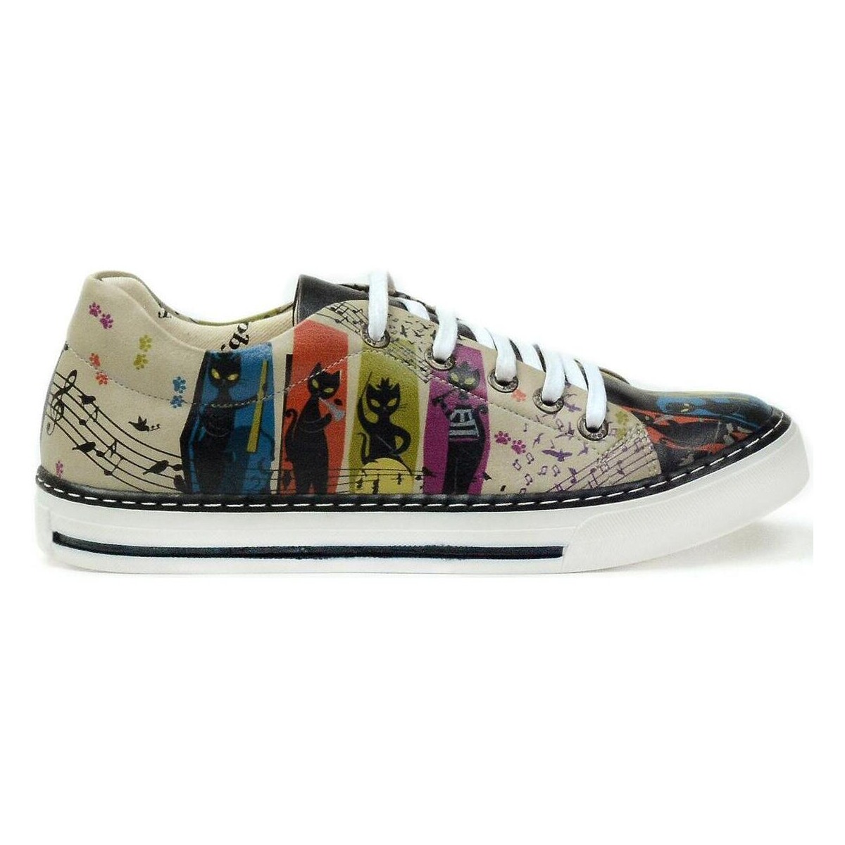 Chaussures Femme Baskets basses Goby GDS103 multicolorful