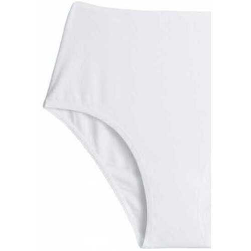 Sous-vêtements Femme Culottes & slips Legging Chaud Femme Laine Culotte taille haute coton Bio - Blanc Blanc