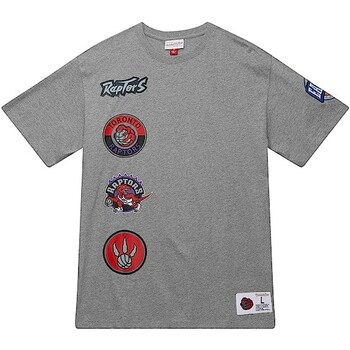 Vêtements Homme T-shirts manches courtes Mitchell And Ness  Gris