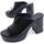 Chaussures Femme Housses de coussins Purapiel 82540 Noir