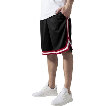 Vêtements Homme Shorts / Bermudas Urban Classics Short en maille à rayures Sweatshirt Tb243 Noir