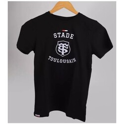 Vêtements Enfant T-shirts & Polos Stade Toulousain T-SHIRT ENFANT TIGER NOIR - ST Rouge