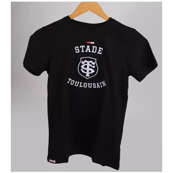 Vêtements Enfant T-shirts & Pepe Polos Stade Toulousain T-SHIRT ENFANT TIGER NOIR - ST Rouge