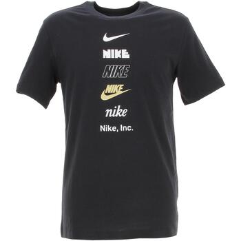 Vêtements Homme T-shirts manches courtes Nike M nsw tee club+ hdy pk4 Noir