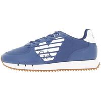 Chaussures Homme Baskets mode Emporio Armani EA7 Sneaker dark blue+white Bleu