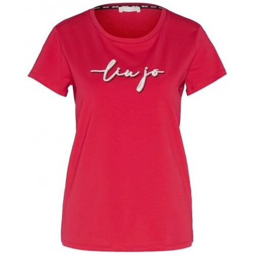 Vêtements Femme T-shirts Lace-up & Polos Liu Jo  Rouge