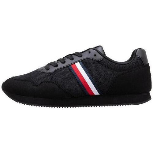 Chaussures Homme Baskets basses Tommy Hilfiger CORE LO RUNNER Noir