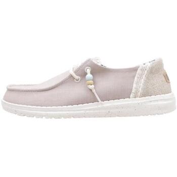 Chaussures Femme Chaussures bateau HEYDUDE WENDY NATURAL Gris