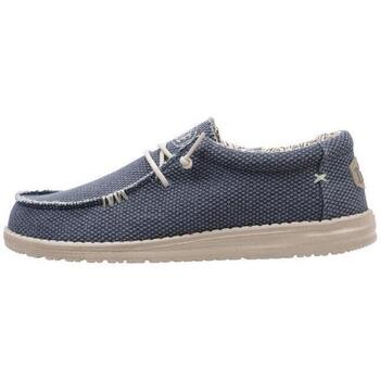 Chaussures Homme Chaussures bateau Hey Dude WALLY BRAIDED Marine