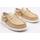 Chaussures Homme Chaussures bateau HEYDUDE WALLY LINEN NATURAL Jaune
