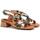 Chaussures Femme Sandales et Nu-pieds Dorking SORBES D9060 Multicolore