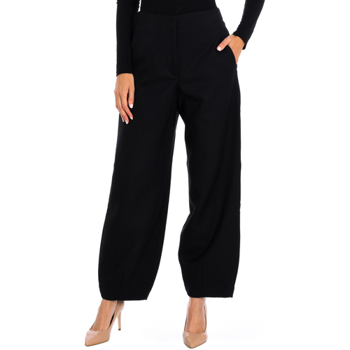Vêtements Femme Pantalons Emporio Armani pants 1NP16T1M016-999 Noir