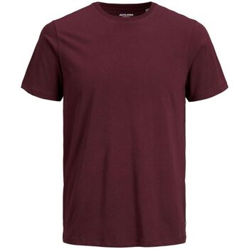 Vêtements Homme T-shirts & Polos Jack & Jones 12156101-BASIC TEE-PORT ROYALE Rouge