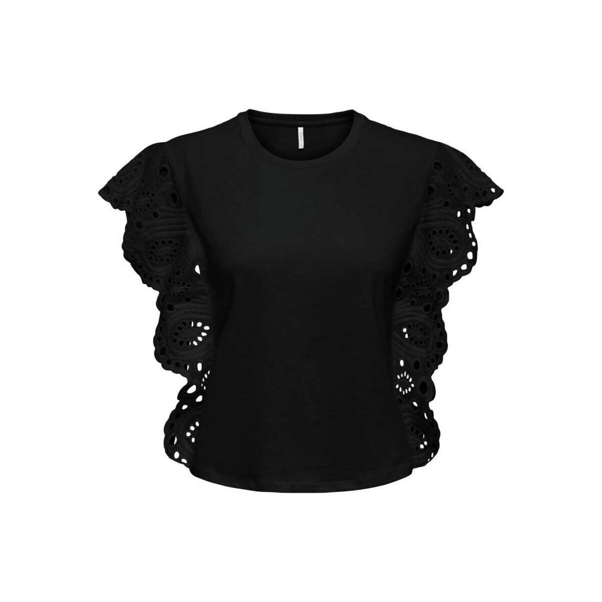 Vêtements Femme Débardeurs / T-shirts sans manche Only 15294830 LAURA-BLACK Noir
