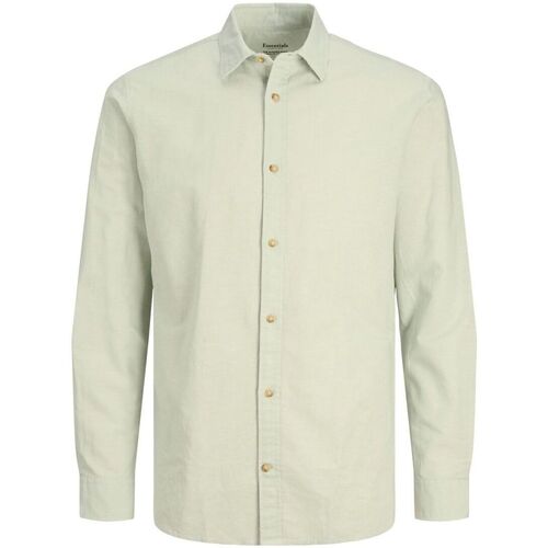 Vêtements Homme Chemises manches longues Jack & Jones 12220134 SUMMER-GRANIRE GREEN Vert