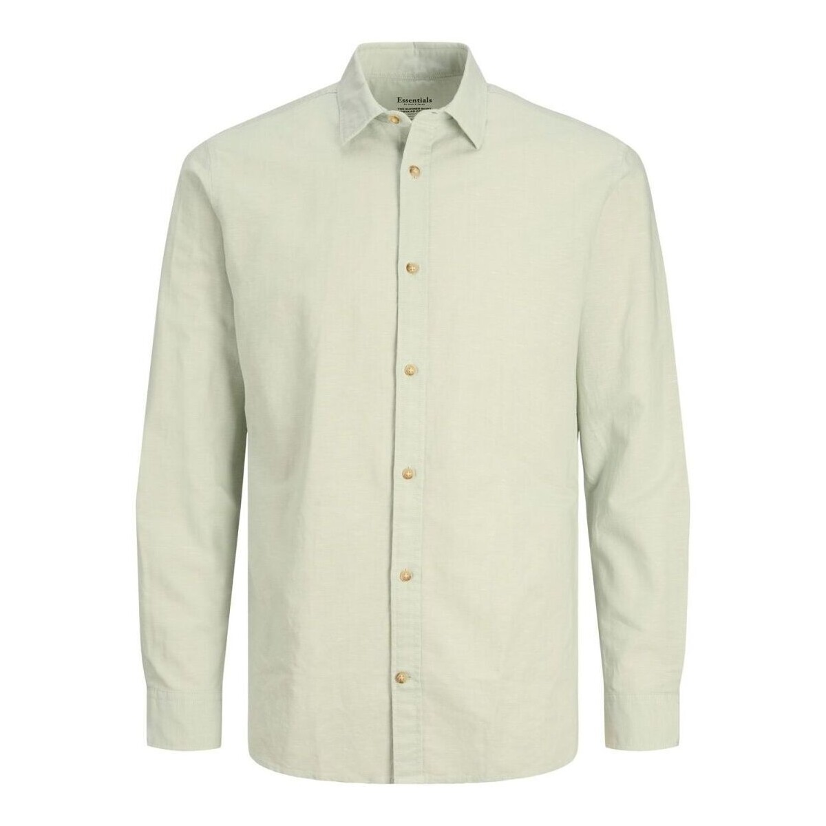 Vêtements Homme Chemises manches longues Jack & Jones 12220134 SUMMER-GRANIRE GREEN Vert