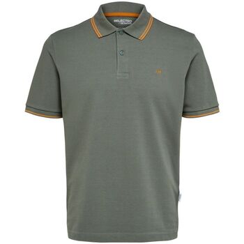 Vêtements Homme T-shirts & Polos Selected 16087840 DANTE SPORT-AGAVE GREEN Vert