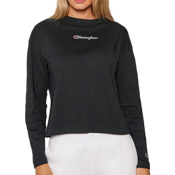 Vêtements Femme Nike Sportswear Rose Printed T-Shirt Champion 114475-KK001 Noir