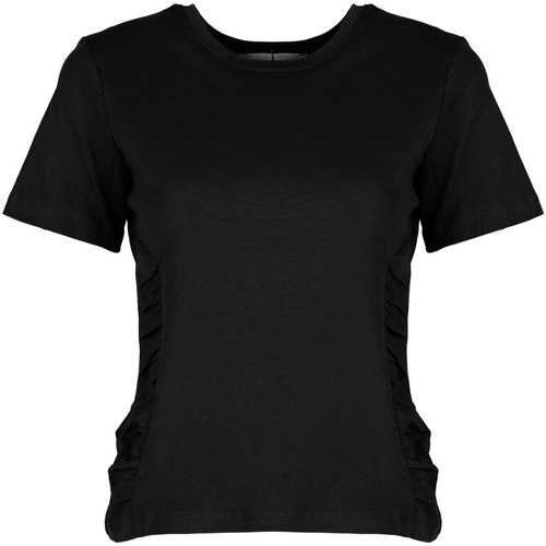 Vêtements Femme T-shirts manches courtes Silvian Heach CVP23123TS Noir
