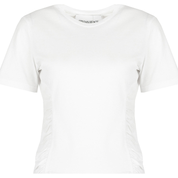 Vêtements Femme T-shirts manches courtes Silvian Heach CVP23123TS Blanc