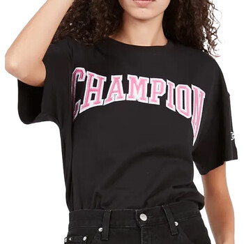 Vêtements Femme T-shirts & Polos Champion 114526-KK001 Noir