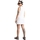 Vêtements Femme Robes Tommy Jeans Robe en velours  Ref 60605 Blanc Blanc