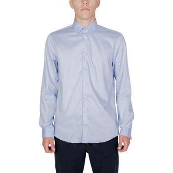 Vêtements Homme Chemises manches longues Calvin Klein JEANS CALVIN K10K110549 Bleu