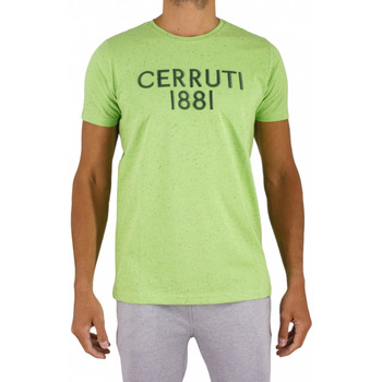 Vêtements Homme T-shirts manches courtes Cerruti 1881 Roloratura Vert