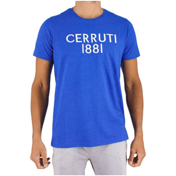 Vêtements Homme T-shirts manches courtes Cerruti 1881 Roloratura Bleu