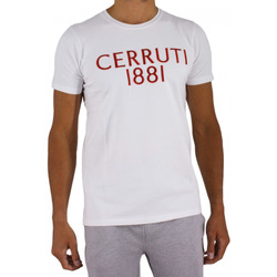 Vêtements Homme T-shirts manches courtes Cerruti 1881 Abruzzo Blanc