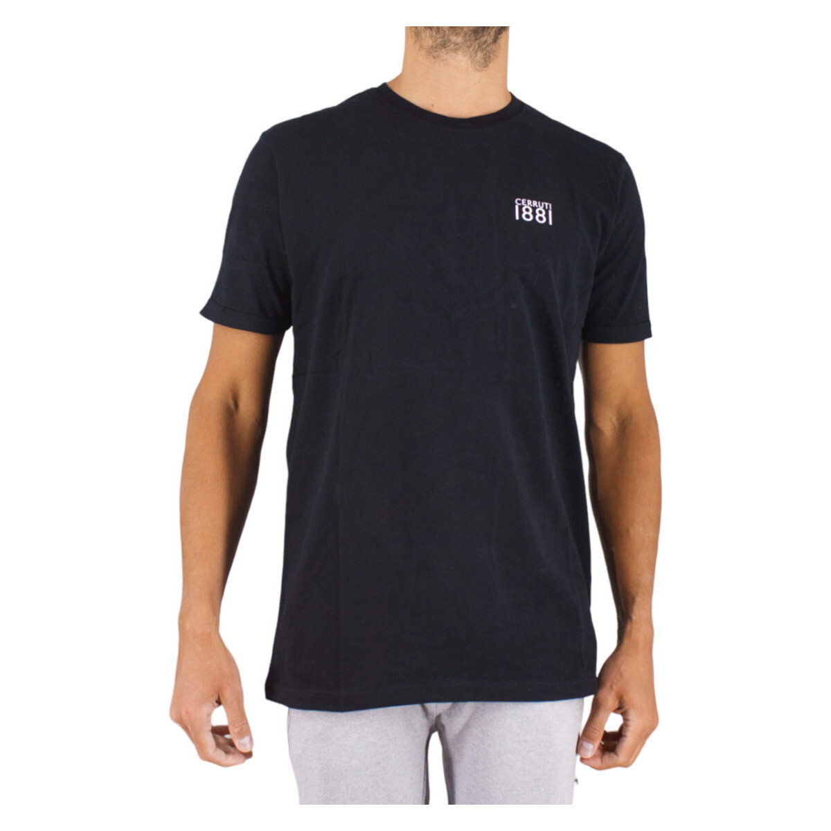 Vêtements Homme T-shirts manches courtes Cerruti 1881 Biasca Noir