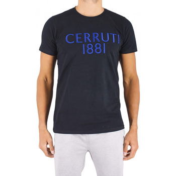 Vêtements Homme T-shirts manches courtes Cerruti 1881 Abruzzo Noir