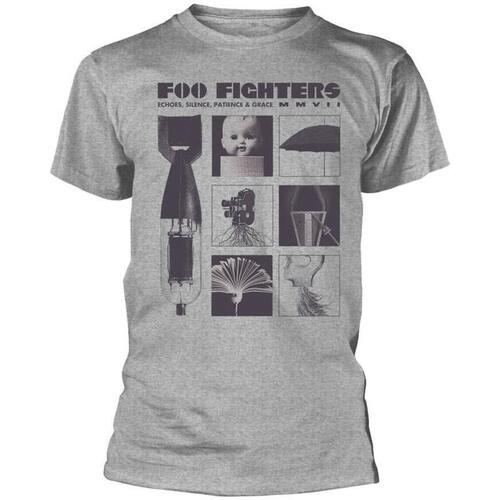 Vêtements T-shirts manches longues Foo Fighters ESP & G Gris