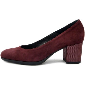 Vernissage Femme Chaussures, Escarpin, Daim-20540 Rouge