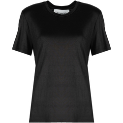 Vêtements Femme T-shirts manches courtes Silvian Heach GPP23443TS Noir