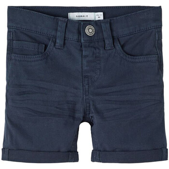 Vêtements Garçon Shorts / Bermudas Name it 13213263 Bleu