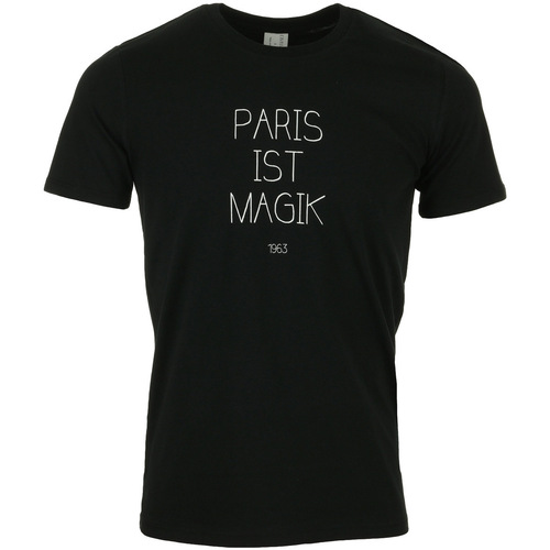 Vêtements Homme T-shirts manches courtes Civissum Paris Ist Magik Tee Noir