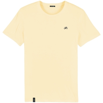 Organic Monkey T-Shirt Dutch Car - Yellow Jaune