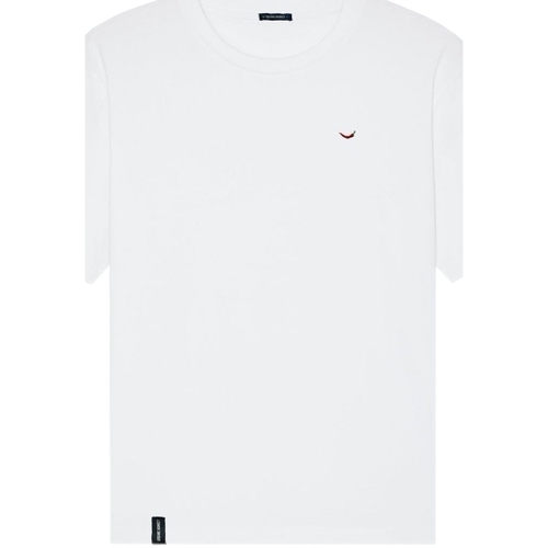 Vêtements Homme T-shirts & Polos Organic Monkey T-Shirt Red Hot - White Blanc