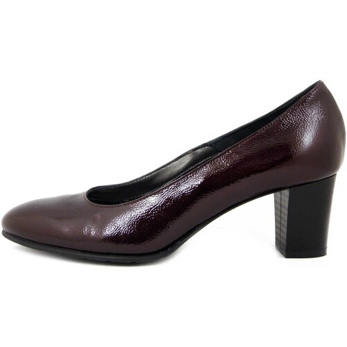 Chaussures Femme Escarpins Soffice Sogno Top 5 des ventes, Cuir Brillant-DEC.NAPL Rouge