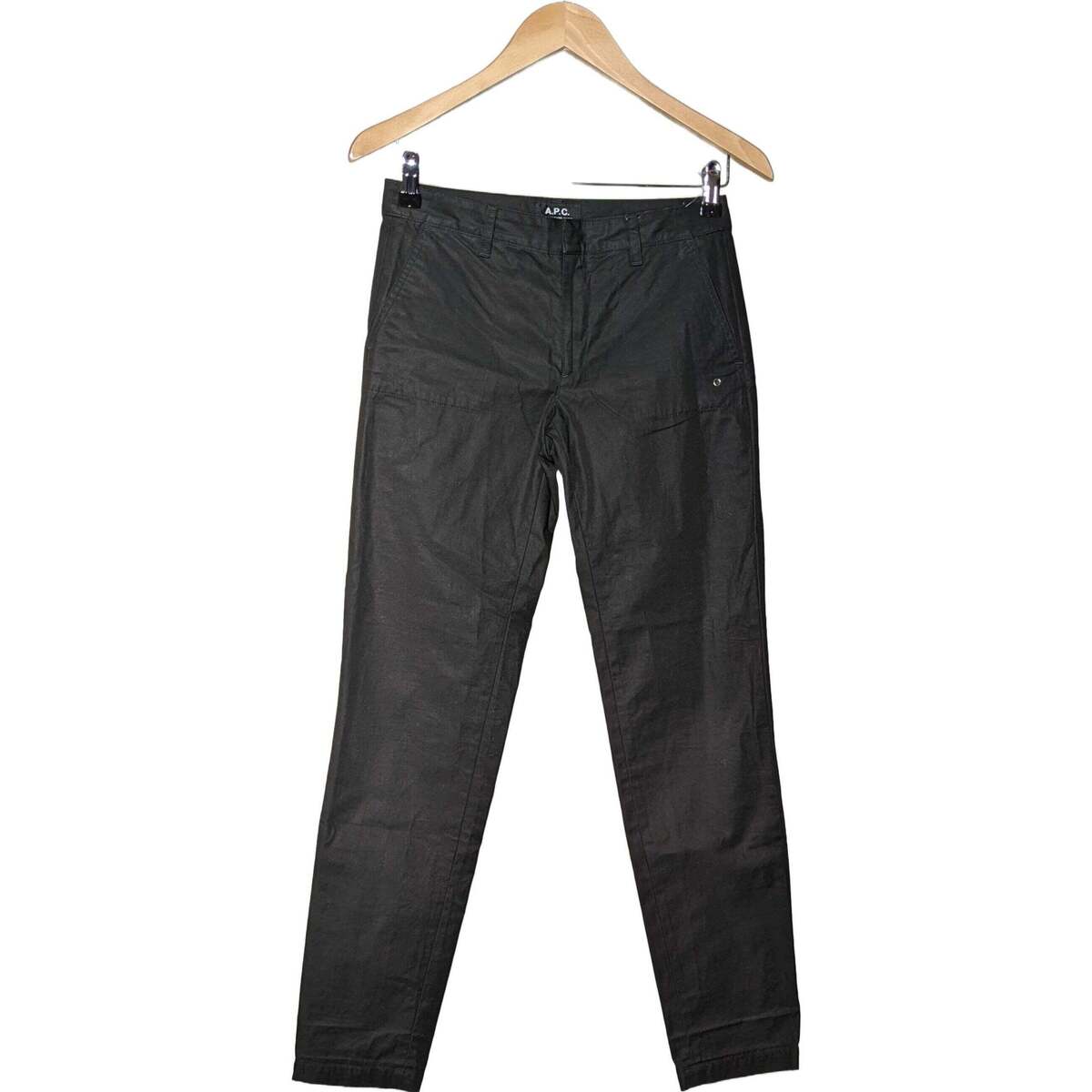 Vêtements Femme Pantalons A.p.c. pantalon slim femme A.P.C. 34 - T0 - XS Noir Noir