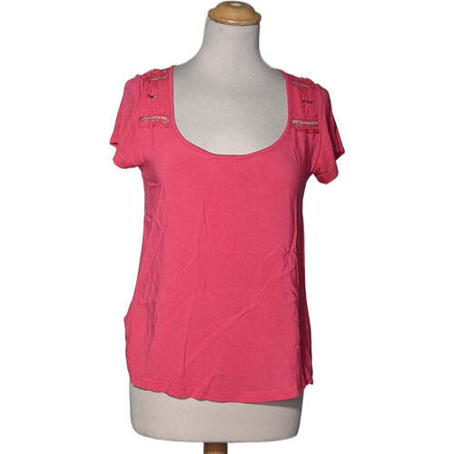 Vêtements Femme T-shirts Logo & Polos DDP top manches courtes  34 - T0 - XS Rose Rose